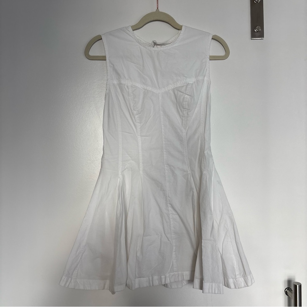 Maeve White Mini Dress